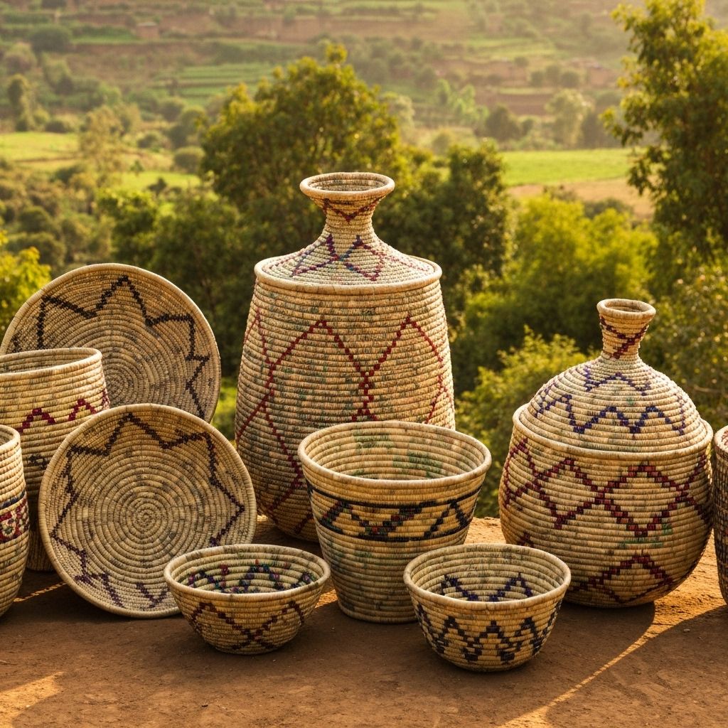 Artisan Woven Basket